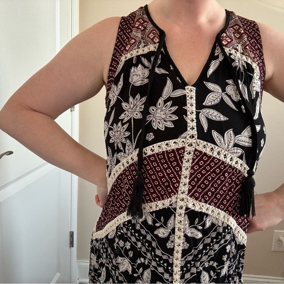 Anthropologie Floreat Boho Sleeveless Sheath Dress - Picture 2 of 9